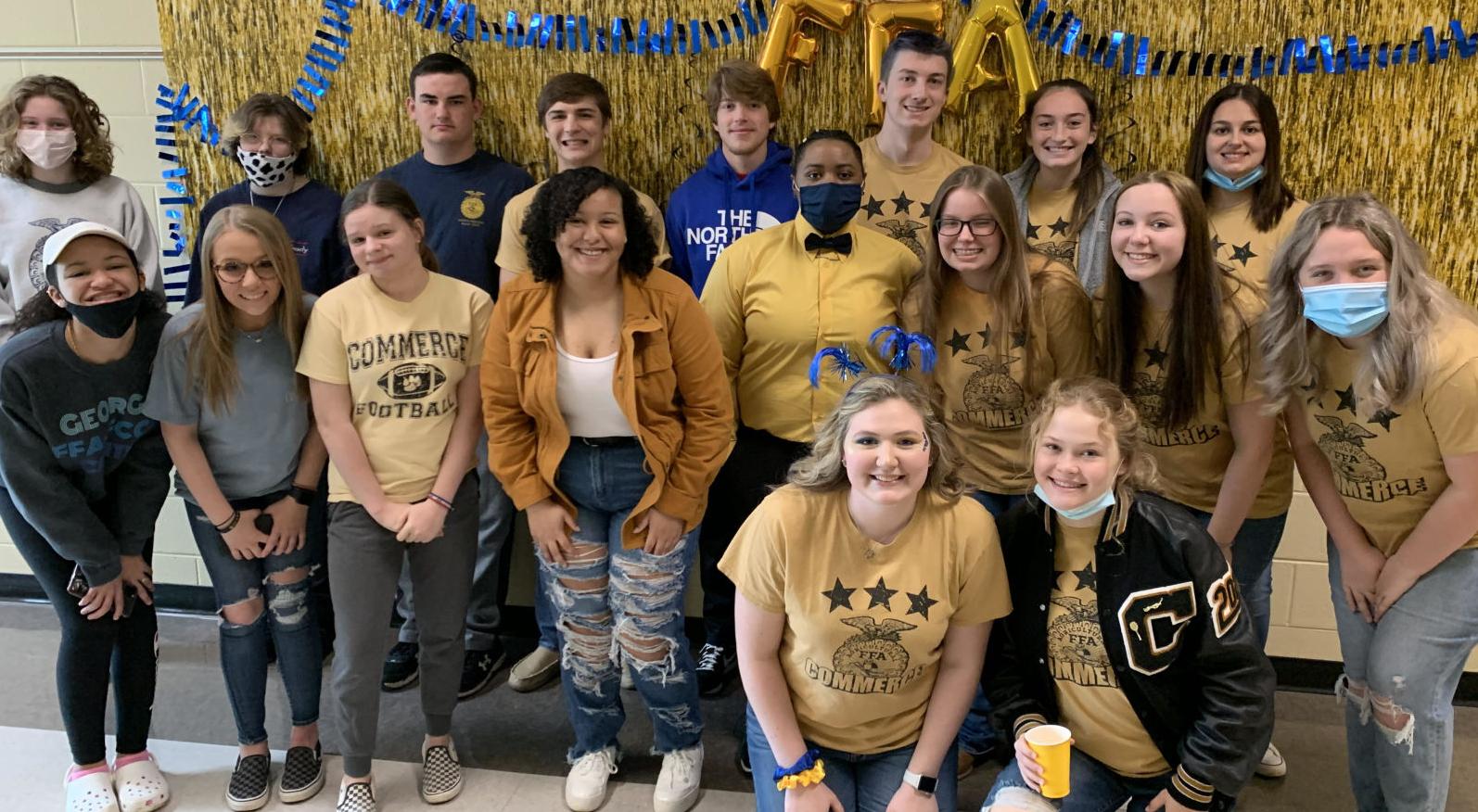 COMMERCE FFA CELEBRATES FFA WEEK